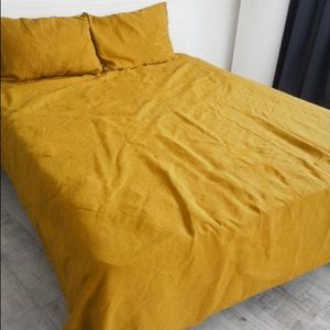 Turmeric Queen Cotton Sheet set